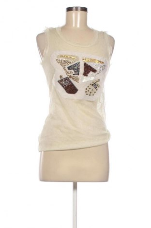 Damentop Eleonora Amadei, Größe L, Farbe Ecru, Preis 11,99 €