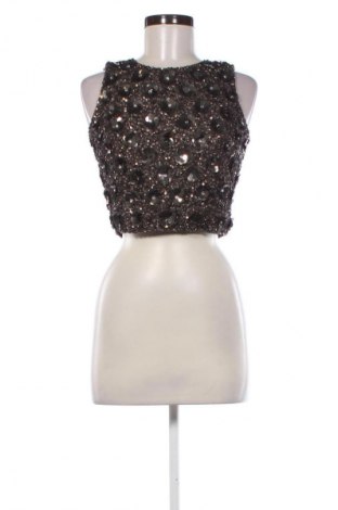 Damentop Lace & Beads, Größe S, Farbe Braun, Preis € 11,99