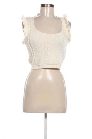Damski top Zara, Rozmiar M, Kolor ecru, Cena 41,38 zł