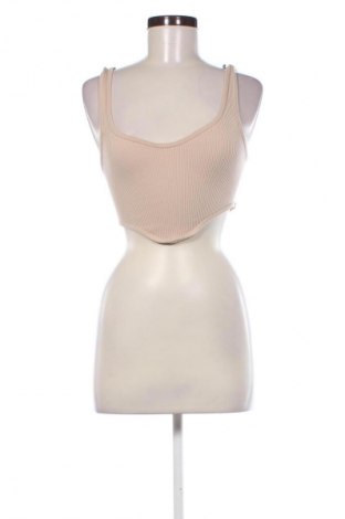 Top de femei Zara, Mărime M, Culoare Bej, Preț 37,99 Lei