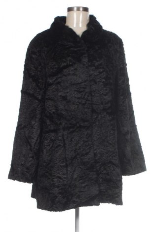 Palton din blană pentru damă Unbranded, Mărime L, Culoare Negru, Preț 794,99 Lei