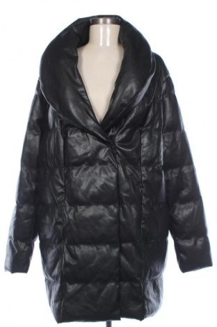 Γυναικείο δερμάτινο μπουφάν Bpc Bonprix Collection, Μέγεθος 3XL, Χρώμα Μαύρο, Τιμή 43,99 €