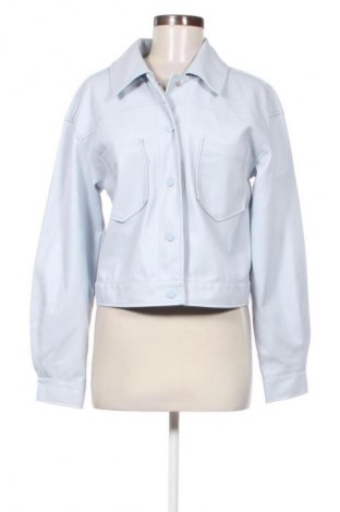 Damen Lederjacke C&A, Größe S, Farbe Blau, Preis 19,99 €