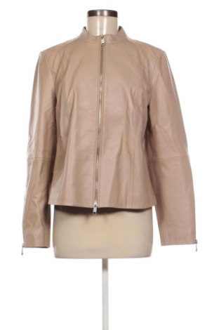 Дамско кожено яке Gerry Weber, Размер L, Цвят Бежов, Цена 294,99 лв.