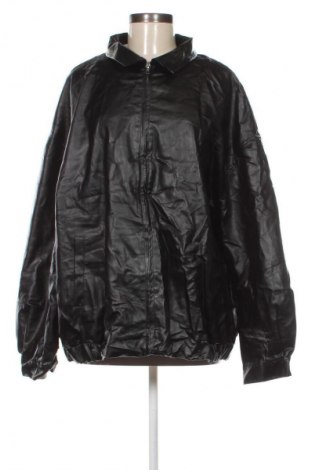 Női bőrdzseki SHEIN, Méret 3XL, Szín Fekete, Ár 15 669 Ft
