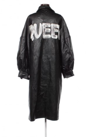 Damen Lederjacke SHEIN, Größe S, Farbe Schwarz, Preis 30,99 €