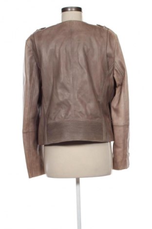 Γυναικείο δερμάτινο μπουφάν Samoon, Μέγεθος L, Χρώμα  Μπέζ, Τιμή 157,99 €