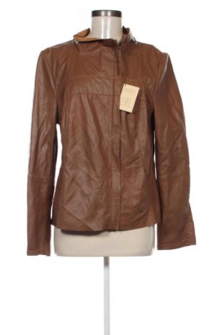 Damen Lederjacke Samoon By Gerry Weber, Größe L, Farbe Braun, Preis 169,99 €