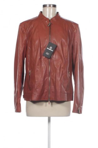 Geacă de piele pentru femei Unbranded, Mărime XL, Culoare Maro, Preț 539,99 Lei