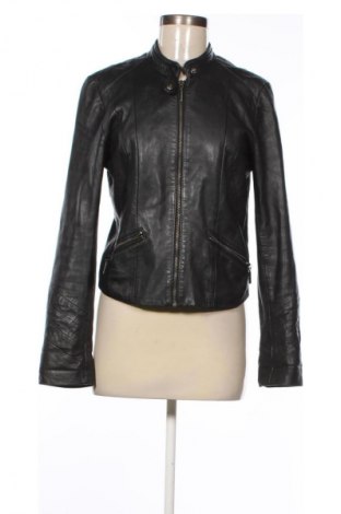 Damen Lederjacke VILA, Größe M, Farbe Schwarz, Preis 45,61 €