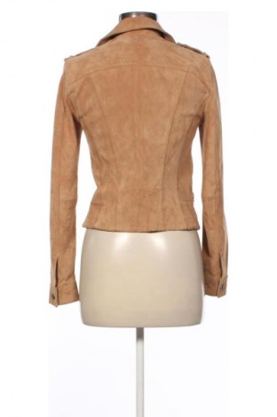 Dámska kožená bunda  Vero Moda, Veľkosť M, Farba Béžová, Cena  45,52 €