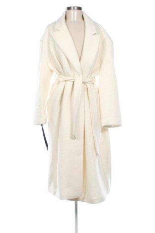 Damenmantel Boohoo, Größe M, Farbe Ecru, Preis 53,99 €