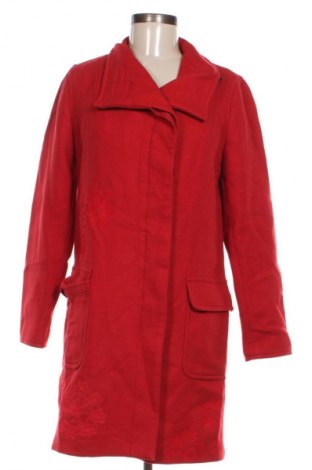 Damenmantel Desigual, Größe M, Farbe Rot, Preis 208,47 €