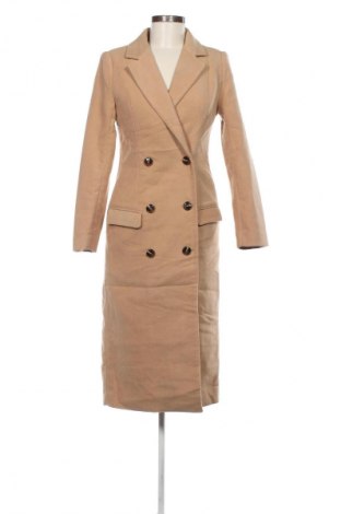 Dámsky kabát  Missguided, Veľkosť XS, Farba Béžová, Cena  42,95 €