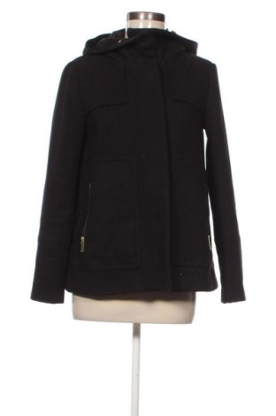 Дамско палто Zara, Размер S, Цвят Черен, Цена 48,99 лв.