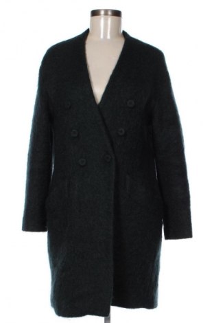 Damenmantel Zara, Größe XS, Farbe Grün, Preis 34,78 €