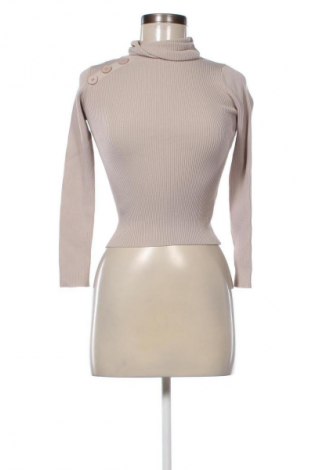 Damen Rollkragen Love Bonito, Größe XS, Farbe Beige, Preis 10,23 €