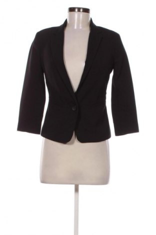 Sacou de femei Bershka, Mărime S, Culoare Negru, Preț 126,99 Lei