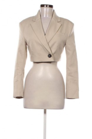 Dámske sako  Bershka, Veľkosť XS, Farba Béžová, Cena  24,57 €