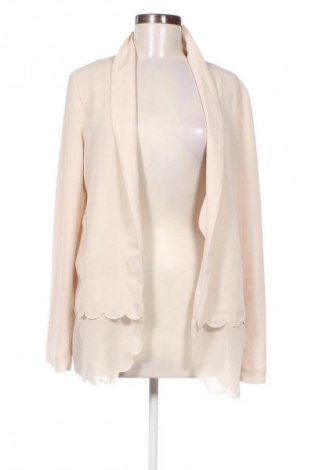 Γυναικείο σακάκι H&M, Μέγεθος XL, Χρώμα  Μπέζ, Τιμή 24,55 €
