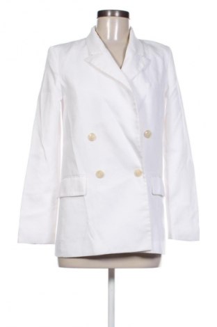 Sacou de femei H&M, Mărime XS, Culoare Alb, Preț 154,34 Lei