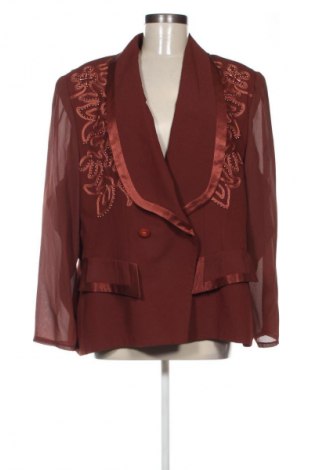Dámske sako  Unbranded, Veľkosť 3XL, Farba Hnedá, Cena  28,97 €