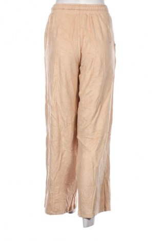 Pantaloni trening de femei Unbranded, Mărime L, Culoare Bej, Preț 63,99 Lei