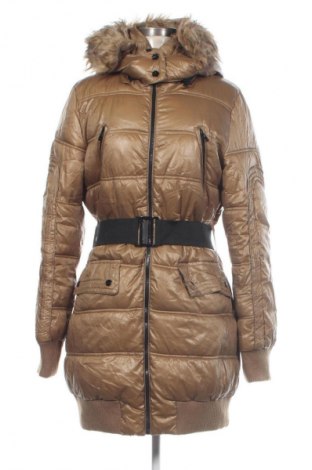 Kurtka damska Bershka, Rozmiar L, Kolor Beżowy, Cena 163,99 zł