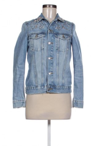 Geacă de femei H&M, Mărime XXS, Culoare Albastru, Preț 123,47 Lei