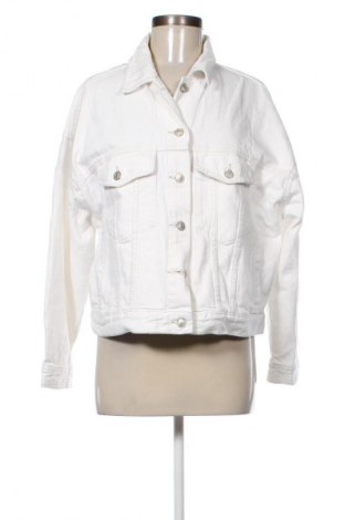 Geacă de femei Pull&Bear, Mărime L, Culoare Alb, Preț 134,99 Lei