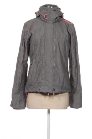 Γυναικείο μπουφάν Superdry, Μέγεθος M, Χρώμα Γκρί, Τιμή 49,99 €