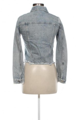 Дамско яке Zara, Размер XS, Цвят Син, Цена 41,99 лв.