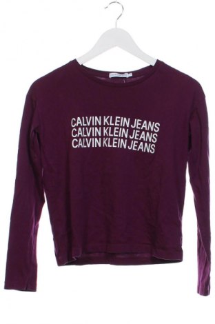 Dziecięca bluzka Calvin Klein Jeans, Rozmiar 14-15y/ 168-170 cm, Kolor Fioletowy, Cena 168,17 zł