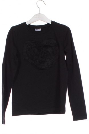 Dziecięca bluzka Contrast, Rozmiar 7-8y/ 128-134 cm, Kolor Czarny, Cena 41,38 zł