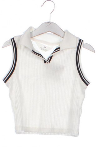 Dziecięca bluzka H&M, Rozmiar 4-5y/ 110-116 cm, Kolor Biały, Cena 22,99 zł