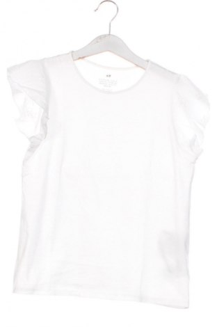 Dziecięca bluzka H&M, Rozmiar 8-9y/ 134-140 cm, Kolor Biały, Cena 22,99 zł
