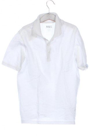Детска блуза Marks & Spencer, Размер 10-11y/ 146-152 см, Цвят Бял, Цена 12,16 лв.