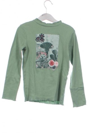 Dziecięca bluzka Topolino, Rozmiar 6-7y/ 122-128 cm, Kolor Zielony, Cena 26,97 zł