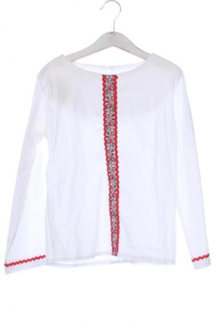 Kinder Shirt Unbranded, Größe 7-8y/ 128-134 cm, Farbe Weiß, Preis 6,14 €