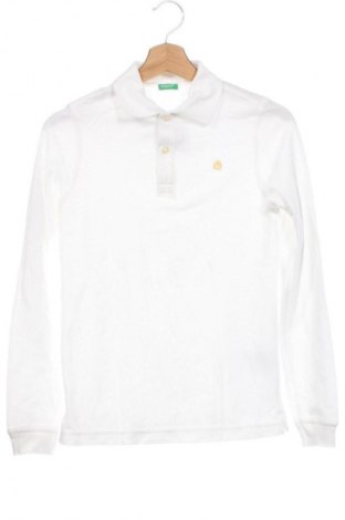 Dziecięca bluzka United Colors Of Benetton, Rozmiar 9-10y/ 140-146 cm, Kolor Biały, Cena 53,93 zł