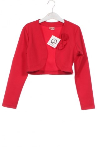 Detský kardigán Contrast, Veľkosť 9-10y/ 140-146 cm, Farba Červená, Cena  12,79 €