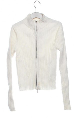 Kinder Strickjacke H&M, Größe 10-11y/ 146-152 cm, Farbe Weiß, Preis 6,99 €