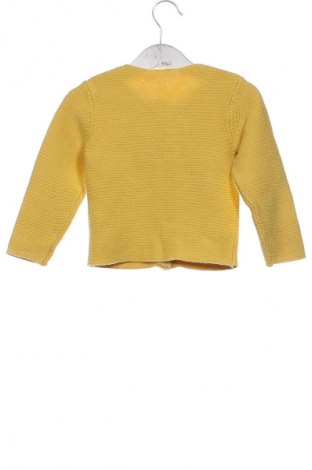 Kinder Strickjacke H&M, Größe 12-18m/ 80-86 cm, Farbe Gelb, Preis 8,70 €