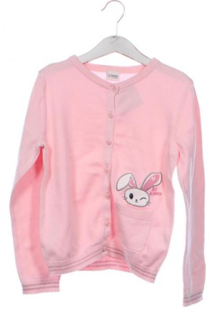 Kinder Strickjacke LC Waikiki, Größe 7-8y/ 128-134 cm, Farbe Rosa, Preis 6,65 €