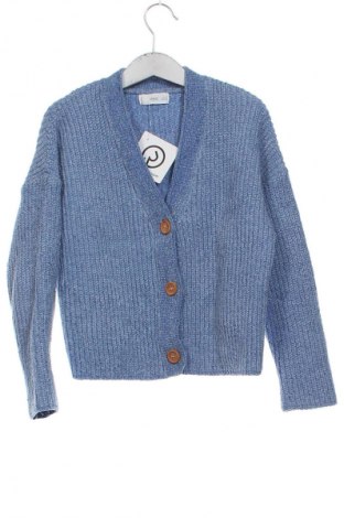 Dziecięcy kardigan Mango, Rozmiar 6-7y/ 122-128 cm, Kolor Niebieski, Cena 32,18 zł