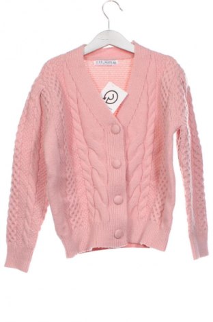 Kinder Strickjacke Unbranded, Größe 6-7y/ 122-128 cm, Farbe Aschrosa, Preis 7,16 €