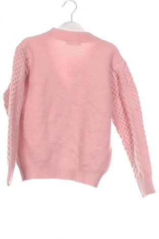 Kinder Strickjacke Unbranded, Größe 6-7y/ 122-128 cm, Farbe Aschrosa, Preis 7,16 €