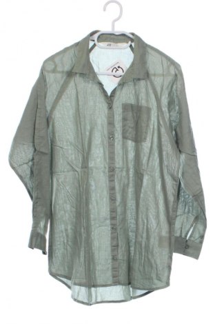 Kinderhemd H&M, Größe 12-13y/ 158-164 cm, Farbe Grün, Preis 10,69 €
