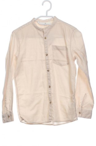 Kinderhemd H&M, Größe 9-10y/ 140-146 cm, Farbe Beige, Preis 6,14 €