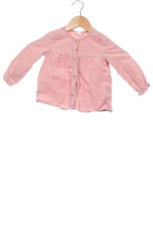 Kinderhemd H&M, Größe 12-18m/ 80-86 cm, Farbe Aschrosa, Preis 6,14 €